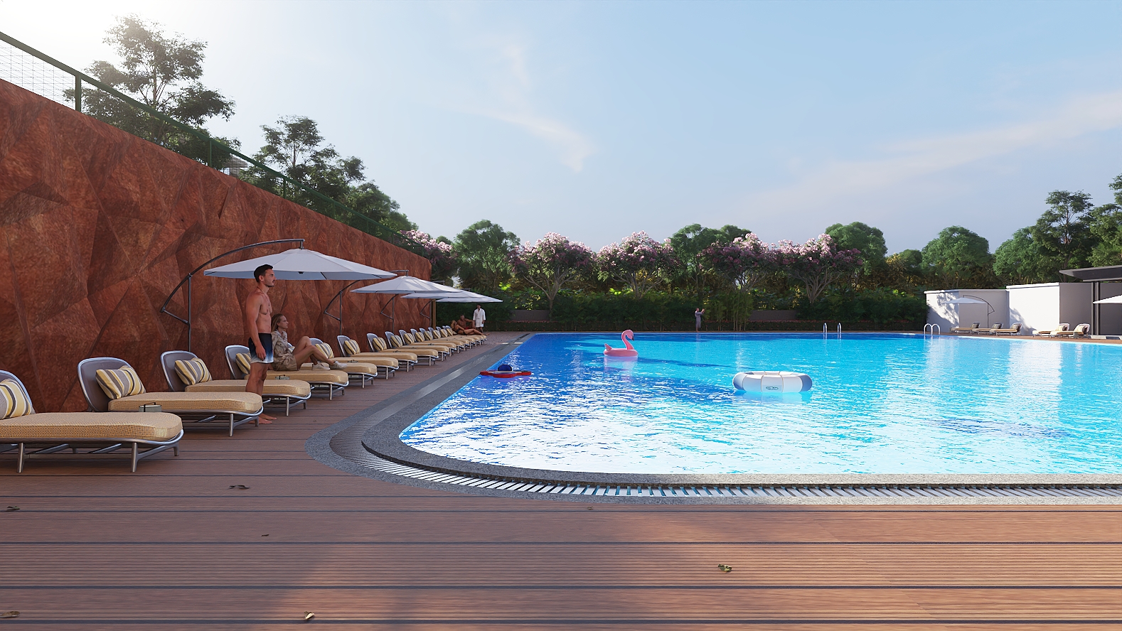 NPS Natures Promise Olympic Pool Luxury Amenity Premium Gated Community East Bangalore