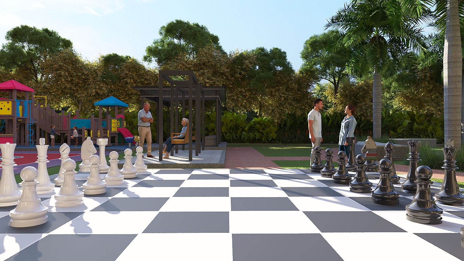 NPS Natures Promise Chess Garden Recreation Luxury Lifestyle Premium Gated Community Bangalore